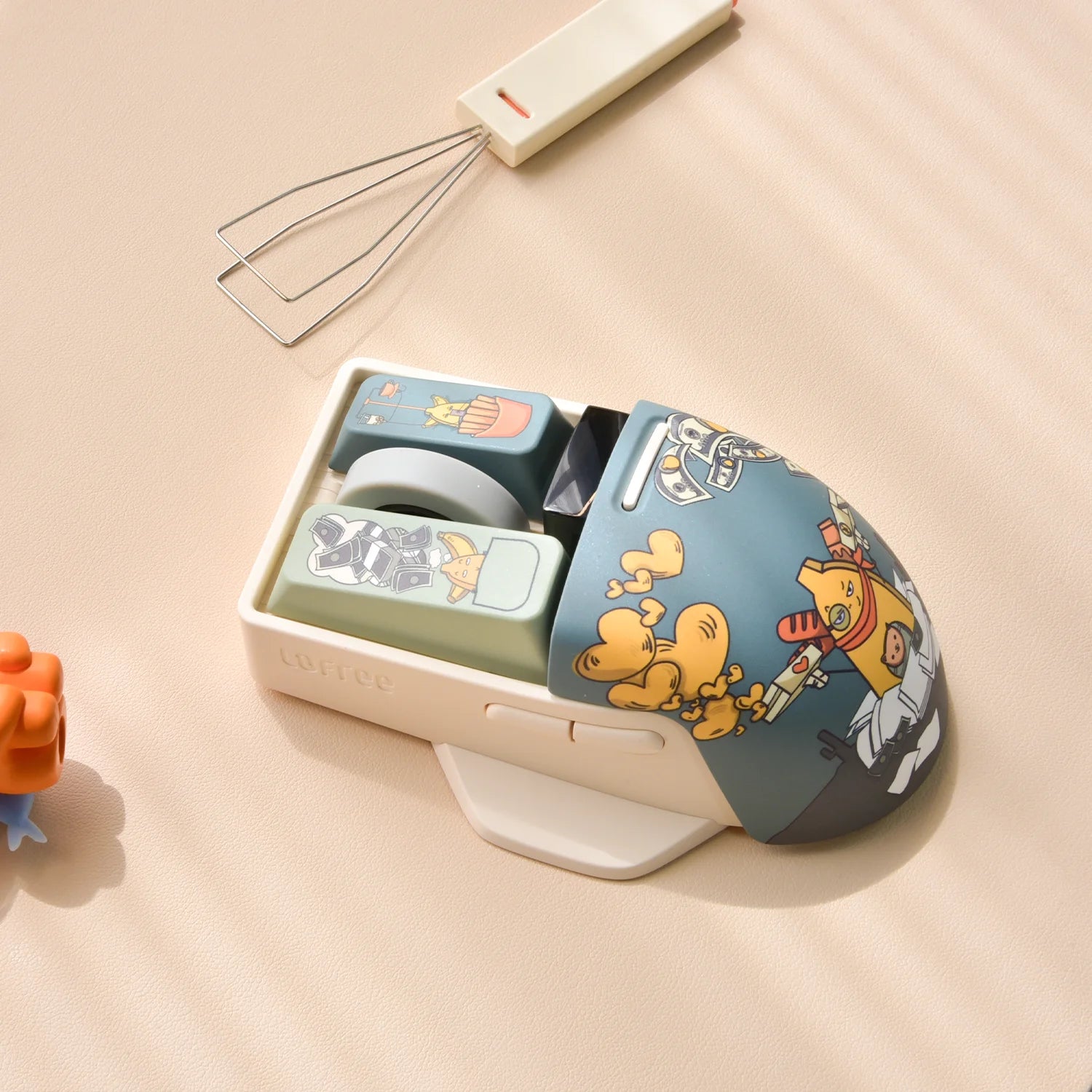 Touch Mouse Case Set - Crazy Banana